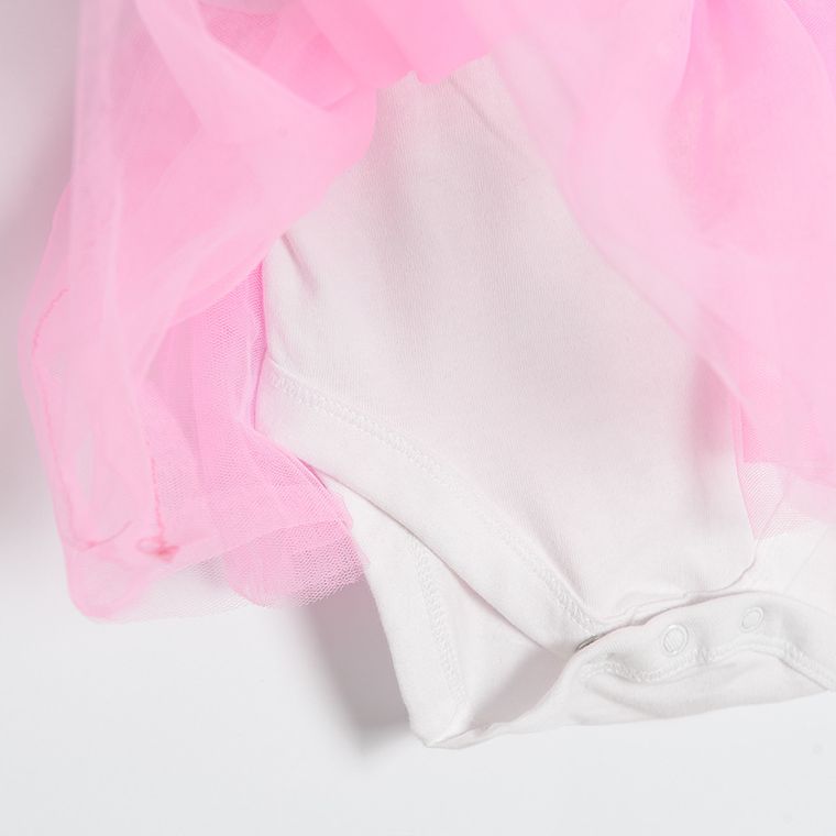 Cool Club, Body dziewczęce z krótkim rękawem, białe