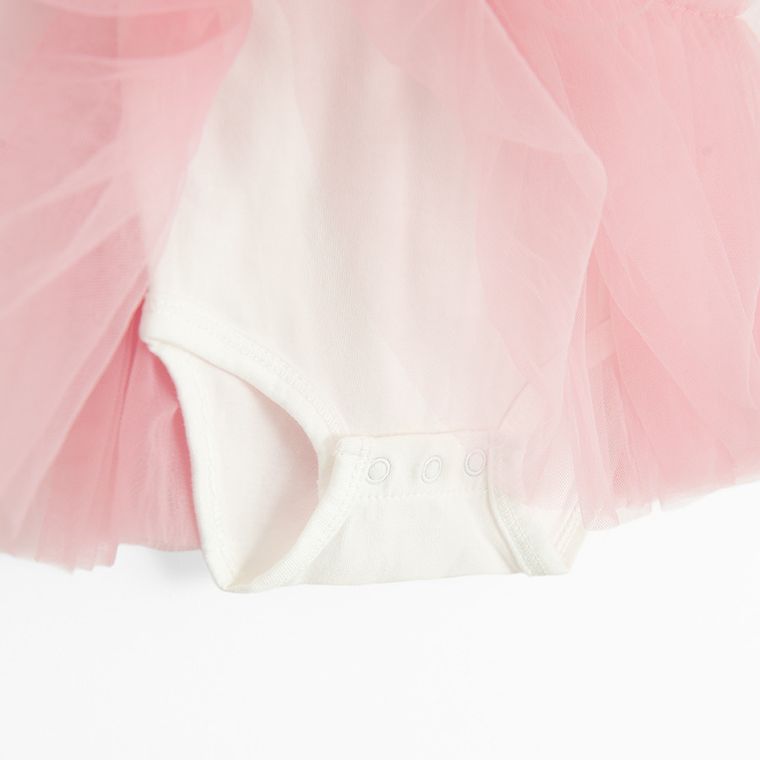 Cool Club, Body dziewczęce z krótkim rękawem, białe, Lilo i Stitch