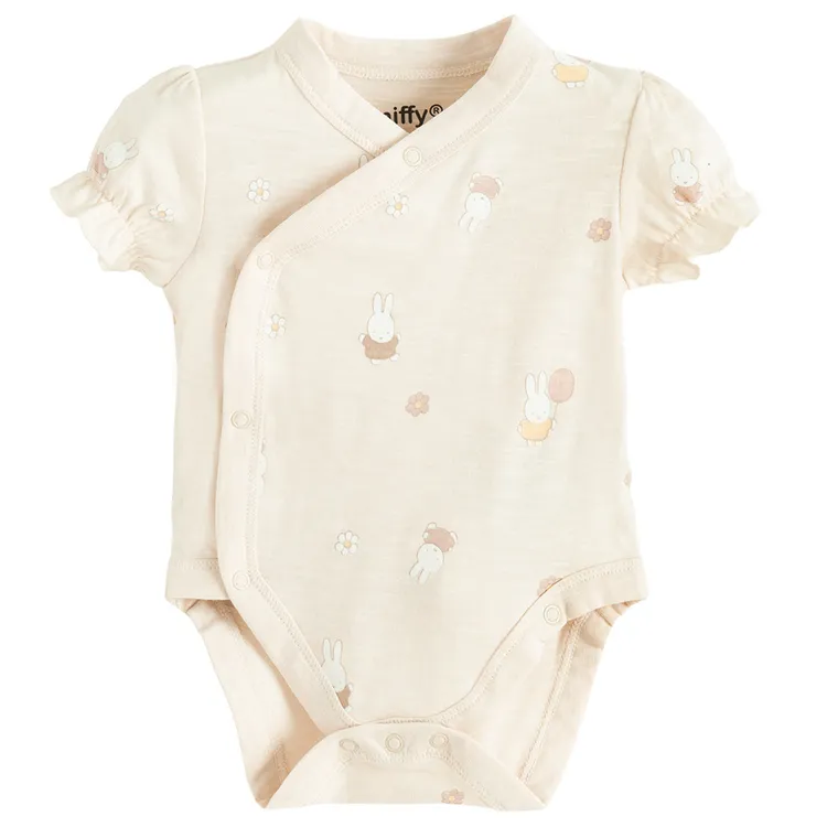 Cool Club, Body dziewczęce z krótkim rękawem, mix, zestaw, 2 szt., Miffy