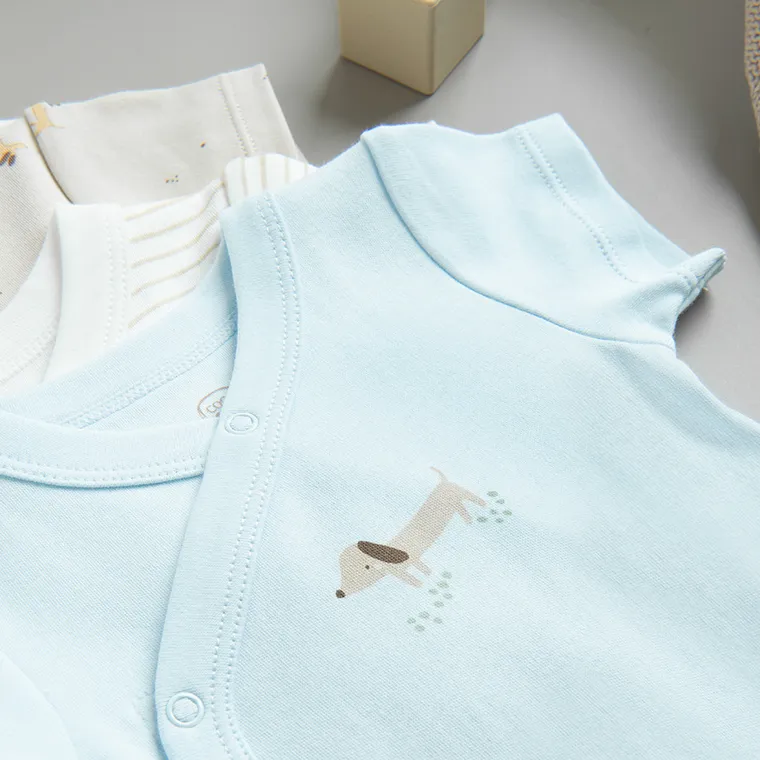 Cool Club, Body niemowlęce z krótkim rękawem, mix, zestaw, 4 szt.