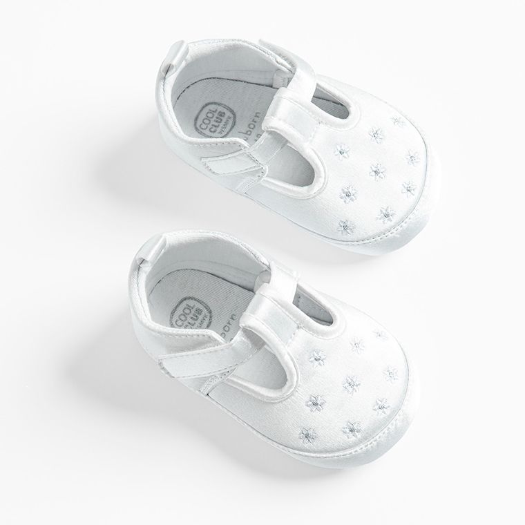 Cool Club, Buciki niechodki dziewczęce, białe