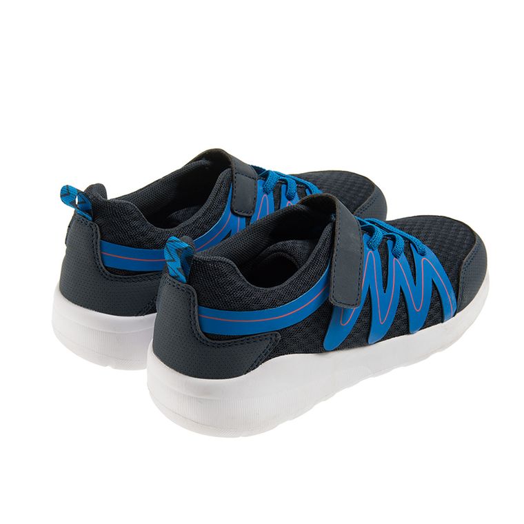 Cool Club, Buty sportowe chłopięce, szre, niebieskie wstawki