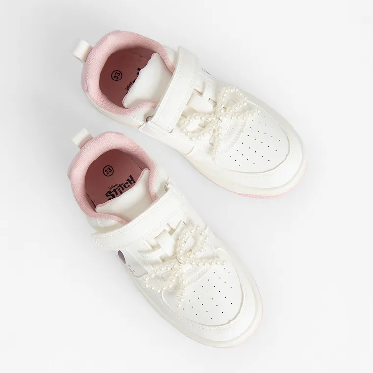 Cool Club, Buty sportowe dziewczęce, białe, Lilo i Stitch
