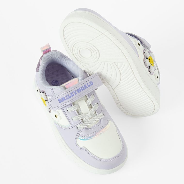 Cool Club, Buty sportowe dziewczęce, fioletowe, SmileyWorld