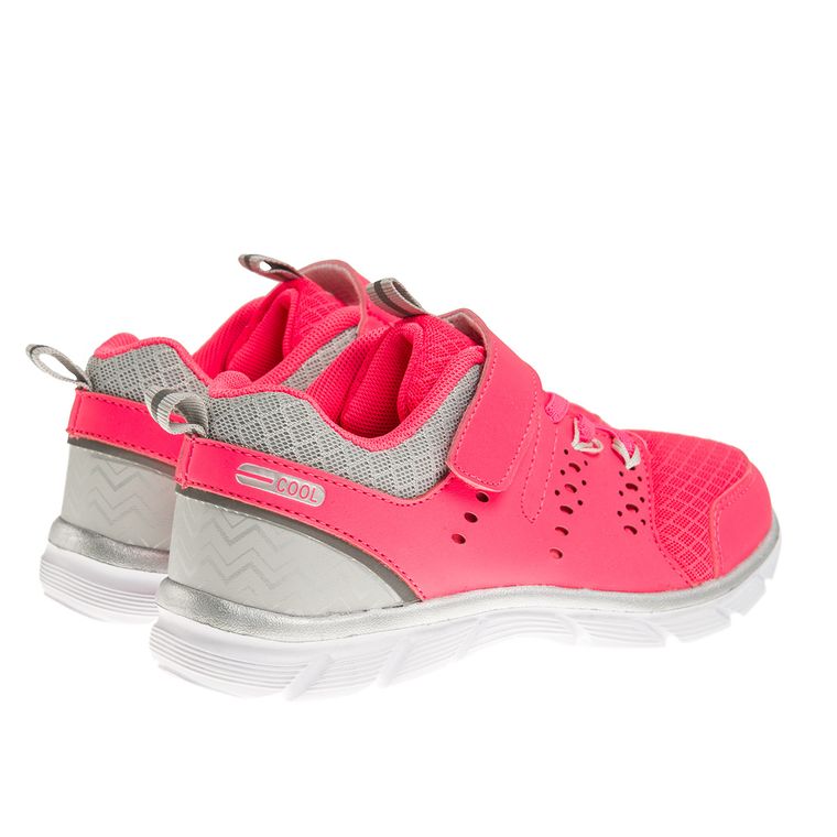 Cool Club, Buty sportowe dziewczęce, neonowy różowy