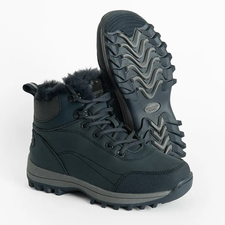 Cool Club, Buty zimowe chłopięce, ocieplane, niebieskie