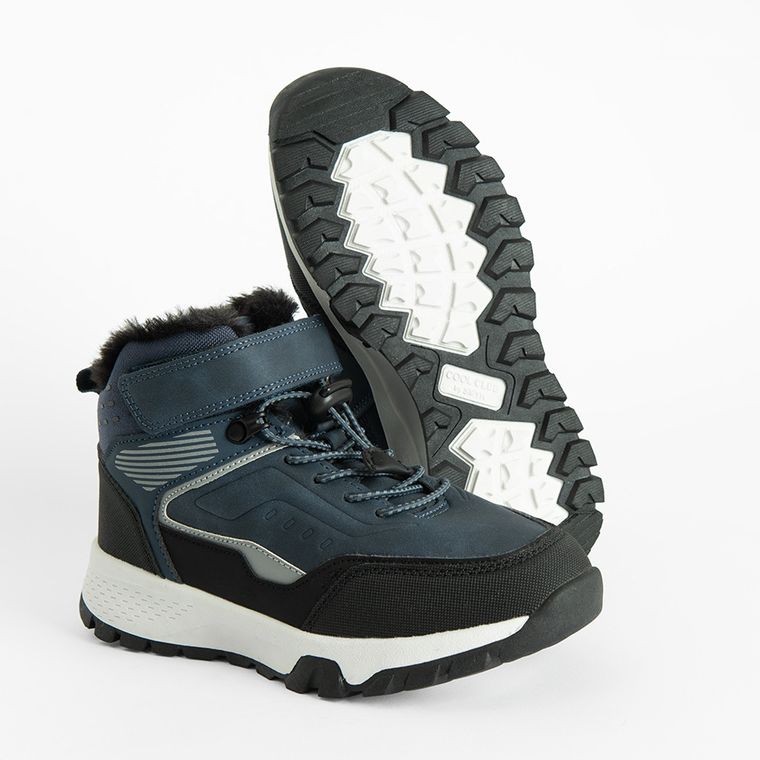 Cool Club, Buty zimowe chłopięce, ocieplane, niebieskie