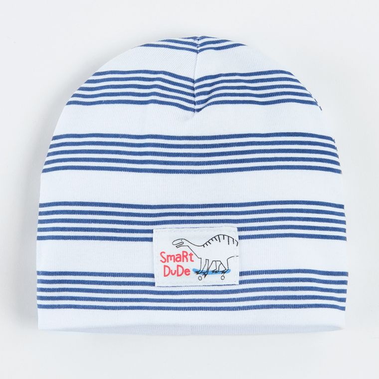 Cool Club, Czapka chłopięca, czerwona, biała, zestaw, 2 szt.