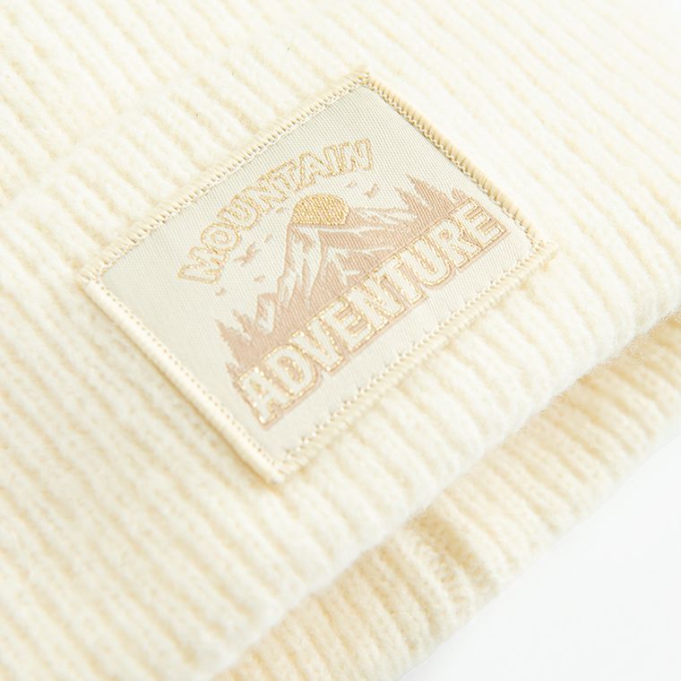 Cool Club, Czapka dziewczęca, ecru