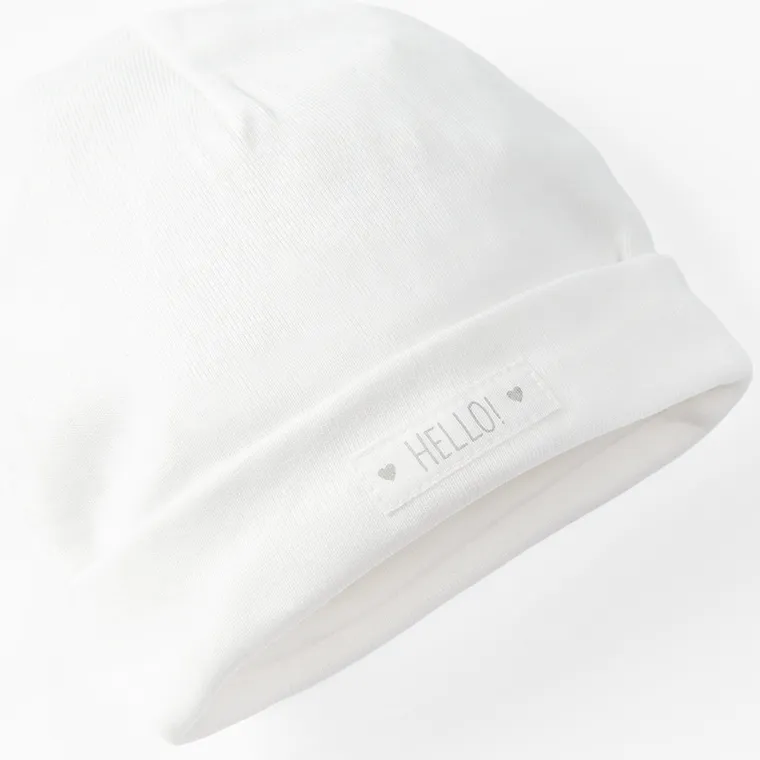 Cool Club, Czapka niemowlęca, ecru