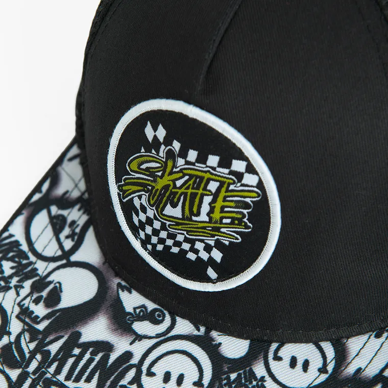 Cool Club, Czapka z daszkiem chłopięca, czarna