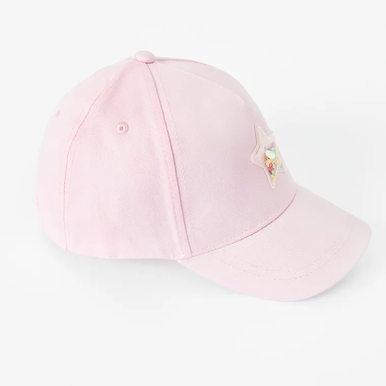 Cool Club, Czapka z daszkiem dziewczęca, różowa