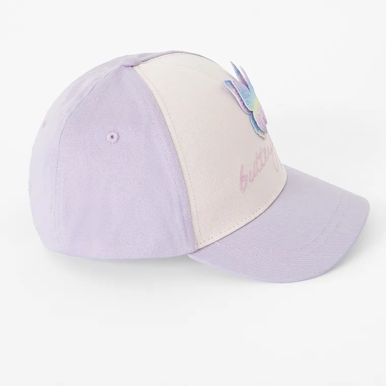 Cool Club, Czapka z daszkiem dziewczęca, różowo-fioletowa