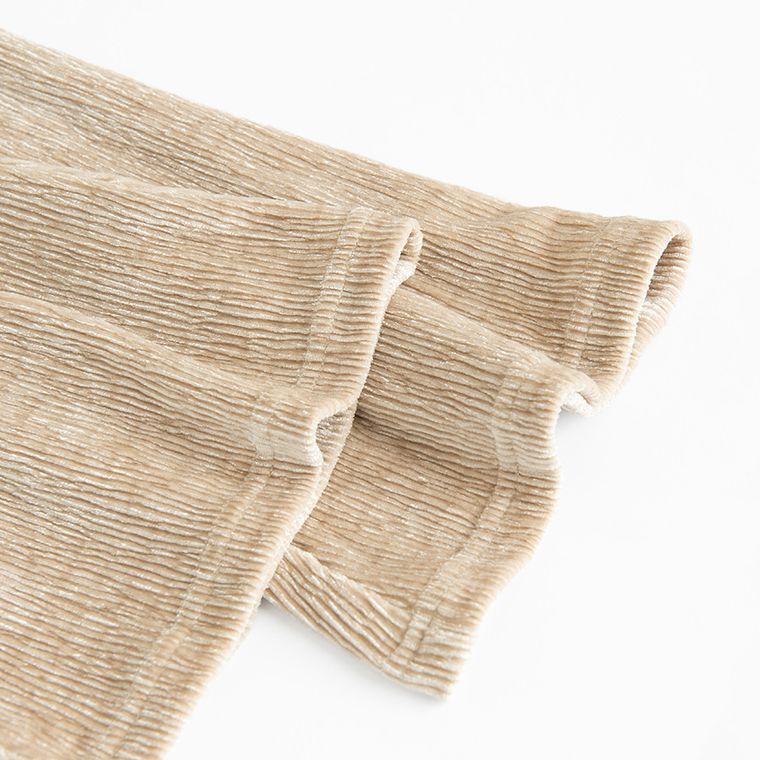 Cool Club, Jegginsy dziewczęce, flare, welurowe, beżowe