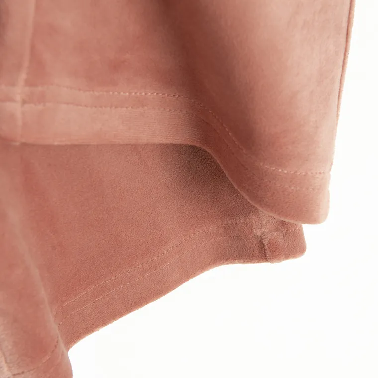 Cool Club, Jegginsy dziewczęce, flare, welurowe, różowe