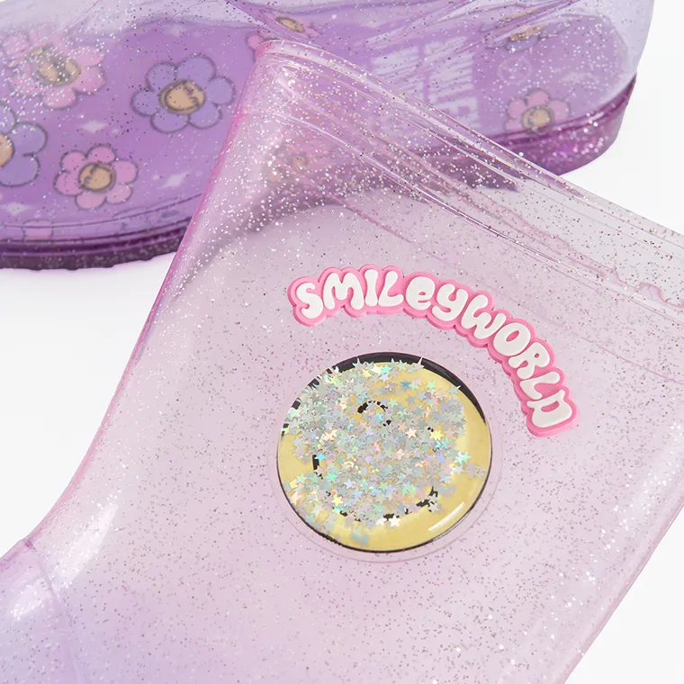 Cool Club, Kalosze dziewczęce, fioletowe, SmileyWorld