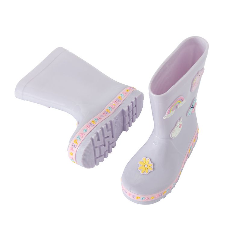 Cool Club, Kalosze dziewczęce, fioletowe, Świnka Peppa