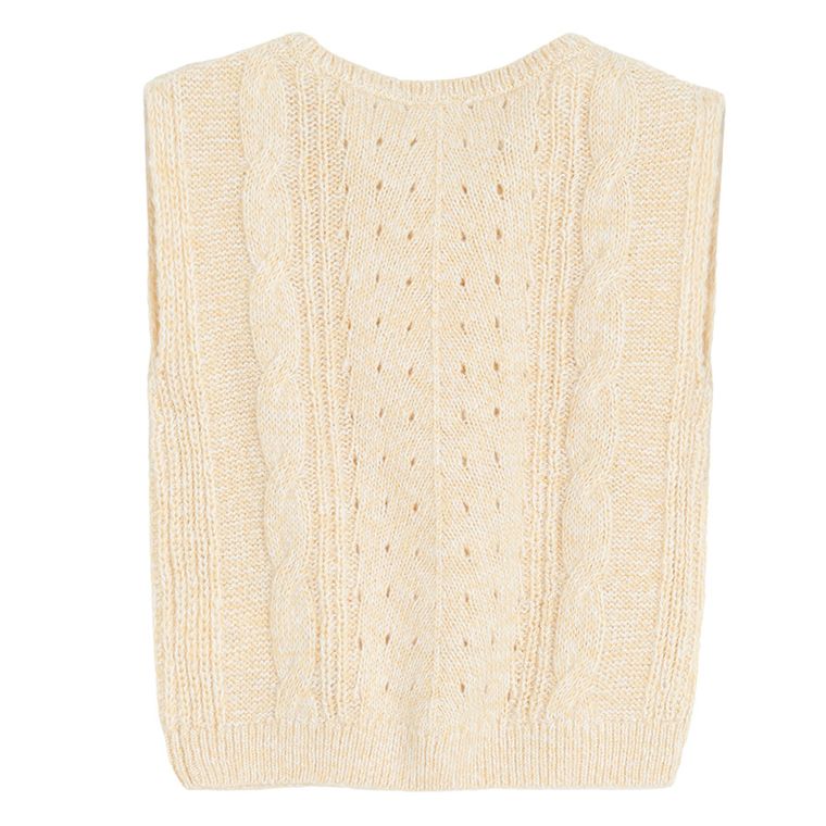 Cool Club, Kamizelka dziewczęca, beżowa