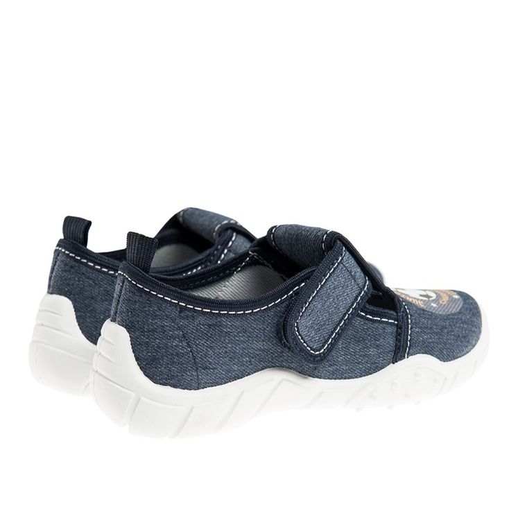 Cool Club, Kapcie chłopięce, denim, piłka nożna