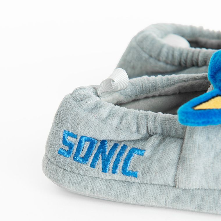 Cool Club, Kapcie chłopięce, szare, Sonic the Hedgehog