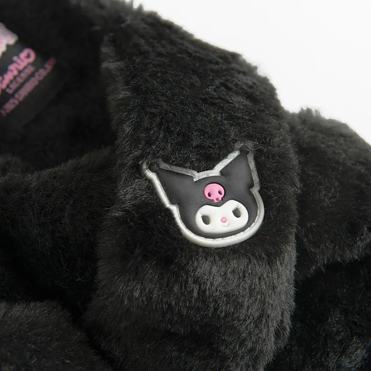 Cool Club, Kapcie dziewczęce, czarne, Kuromi