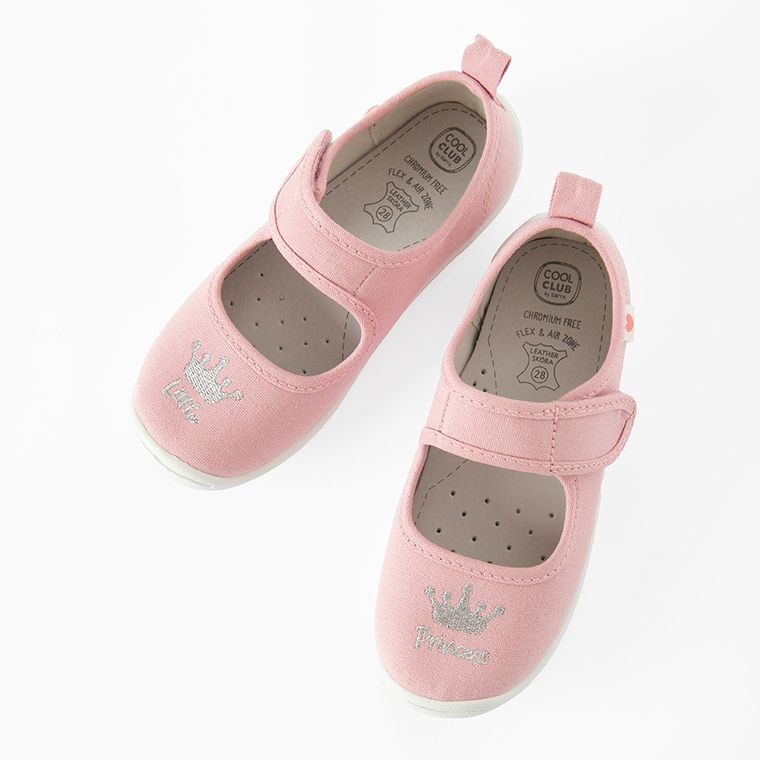 Cool Club, Kapcie dziewczęce, jasnoróżowe, Zdrowa Stopa