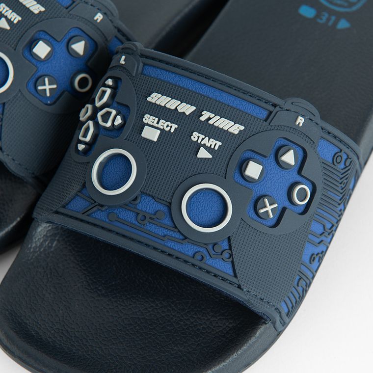 Cool Club, Klapki chłopięce, granatowe