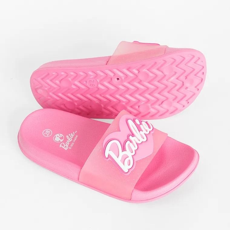 Cool Club, Klapki dziewczęce, różowe, Barbie