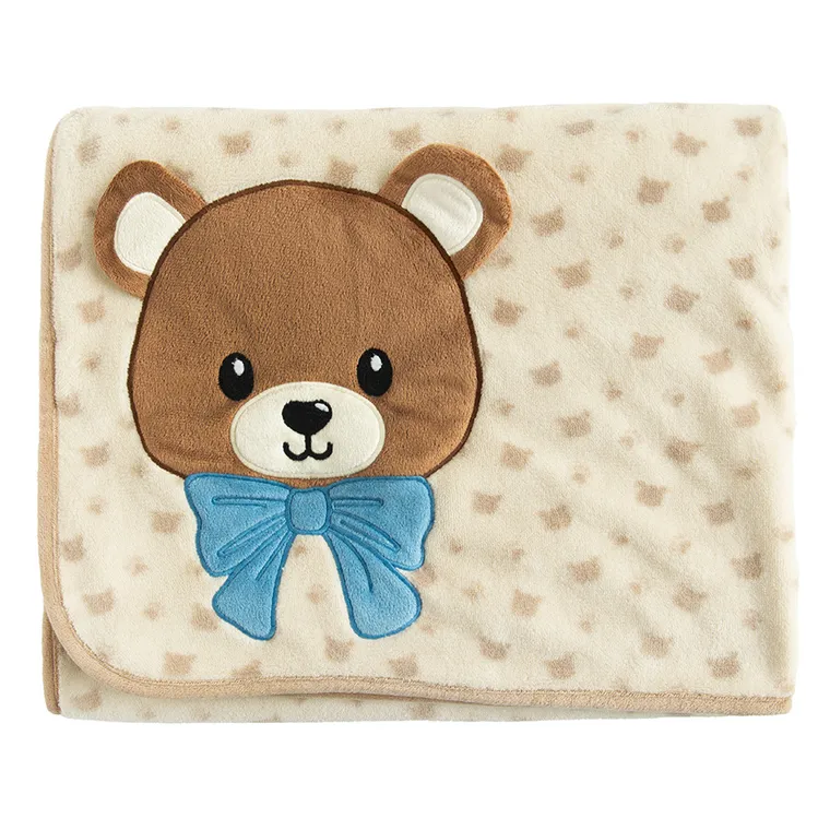 Cool Club, Koc dziecięcy, beżowy, 80-100 cm