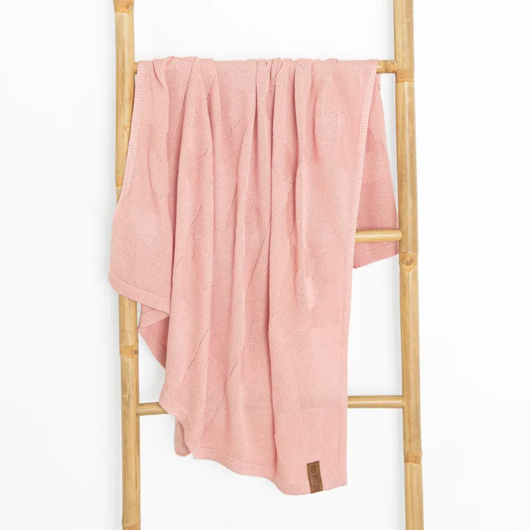 Cool Club, Koc dziewczęcy, bambusowy, 80-100cm, różowy