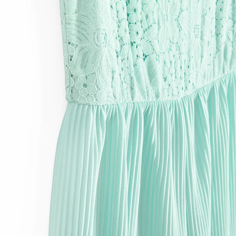 Cool Club, Kombinezon dziewczęcy bez rękawów, zielony