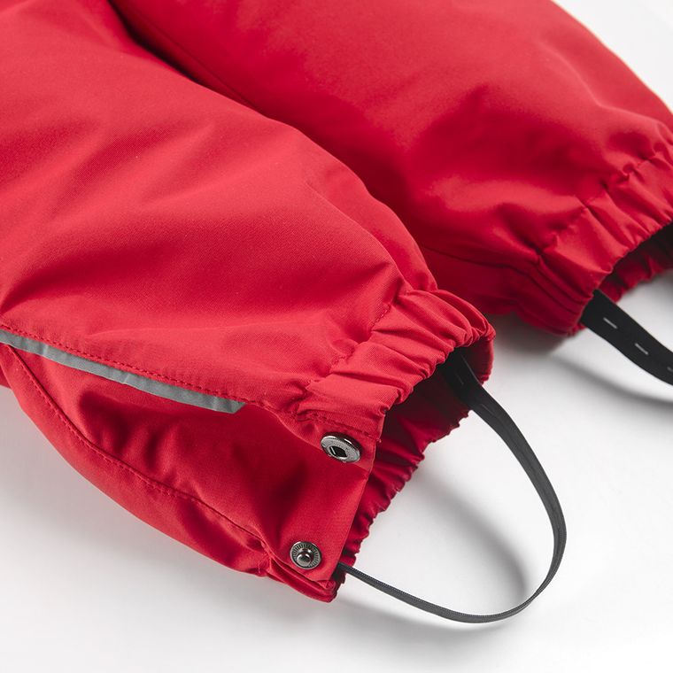 Cool Club, Kombinezon narciarski chłopięcy z kapturem, czerwony