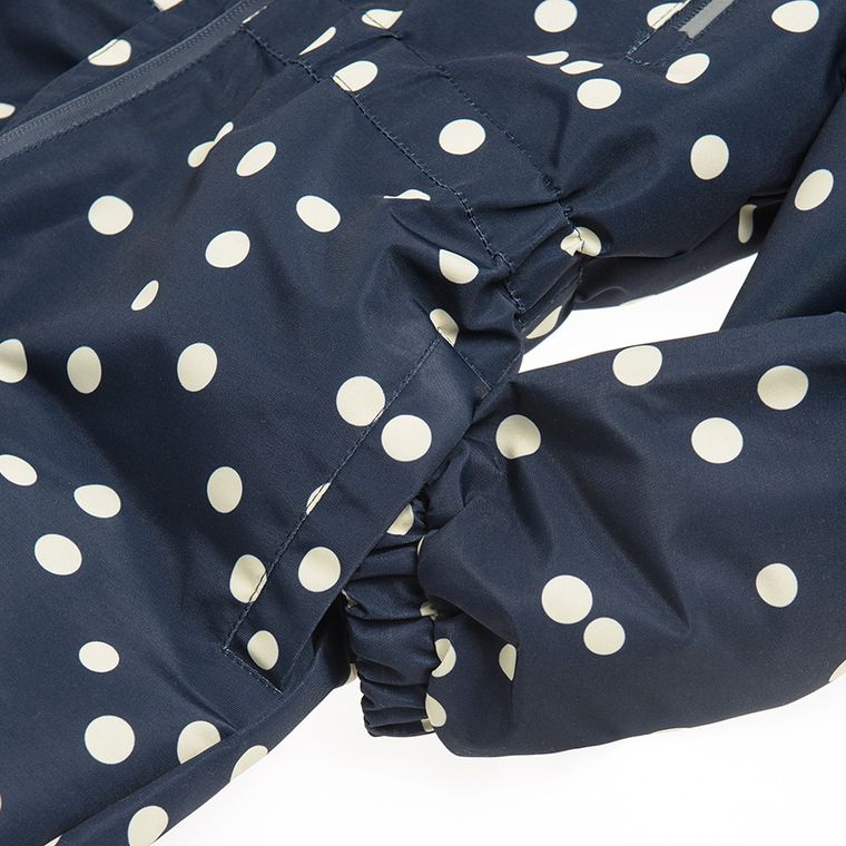 Cool Club, Kombinezon narciarski dziewczęcy z kapturem, granatowy