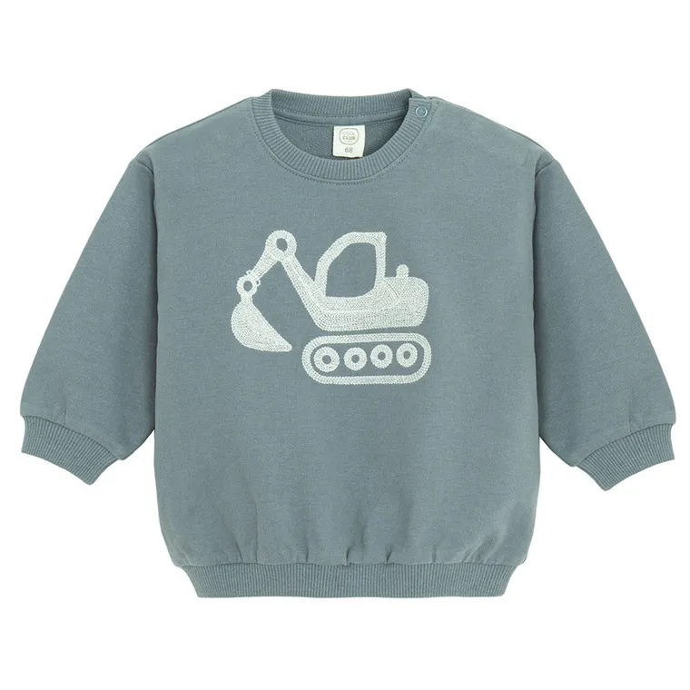 Cool Club, Komplet chłopięcy, Bluza, Legginsy, prążkowane, mix