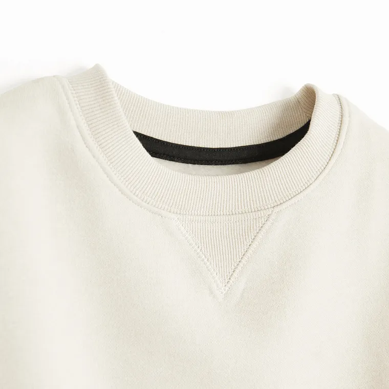 Cool Club, Komplet chłopięcy, Bluza ocieplana, Szorty, beżowy