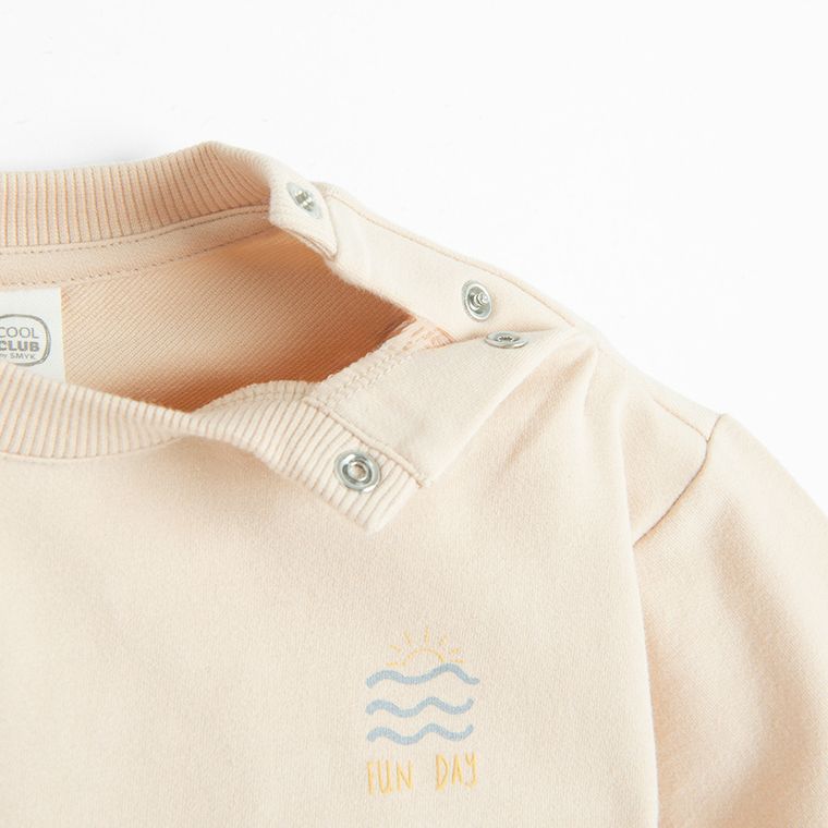 Cool Club, Komplet chłopięcy, Bluza, Spodnie muślinowe, mix