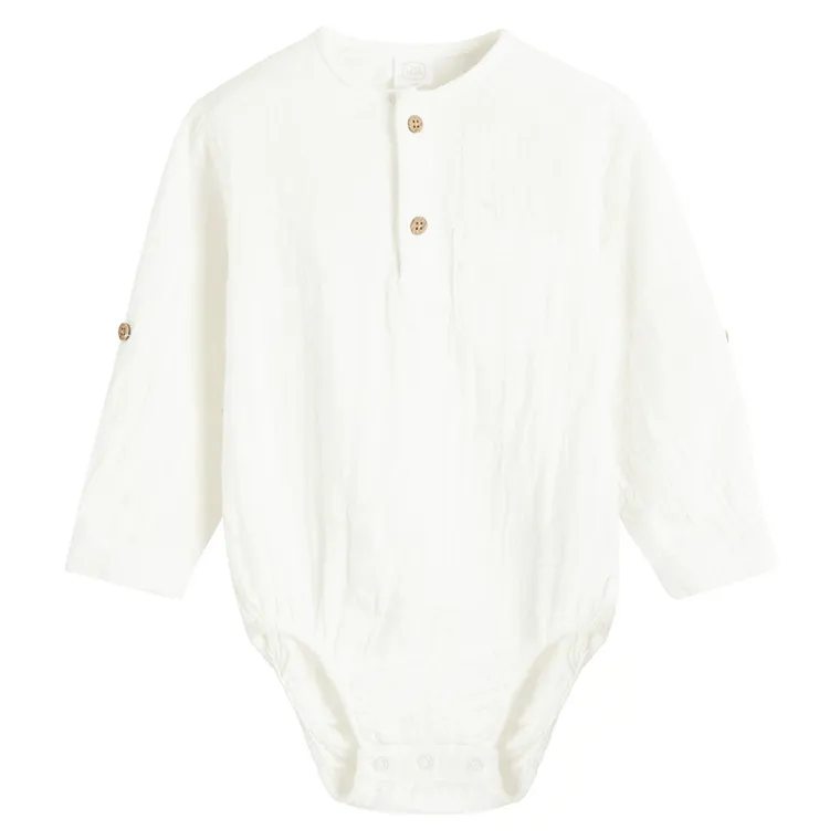 Cool Club, Komplet chłopięcy, Body muślinowe z długim rękawem, Szorty, Szelki, mix