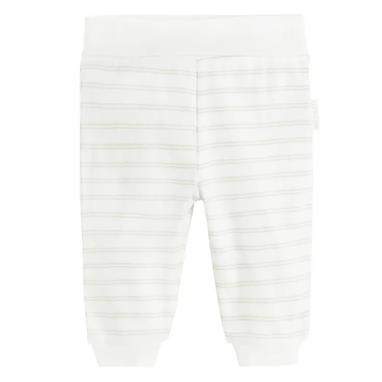 Cool Club, Komplet chłopięcy, Body z krótkim rękawem, Półśpiochy, Czapka, biały