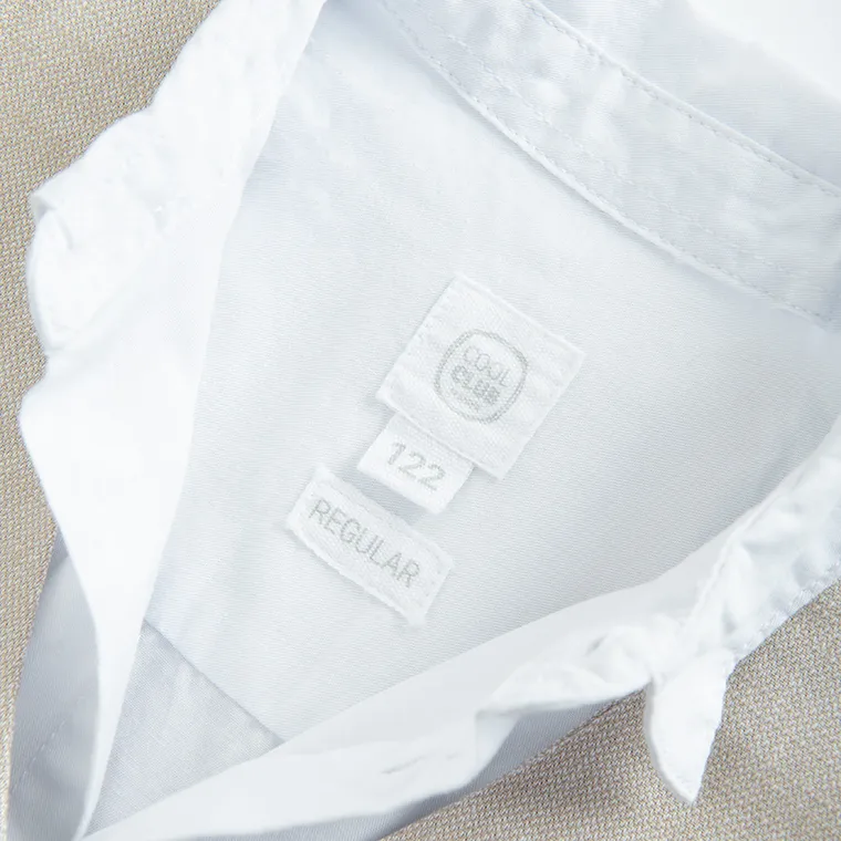 Cool Club, Komplet chłopięcy, Koszula z długim rękawem, Kamizelka, Mucha, mix