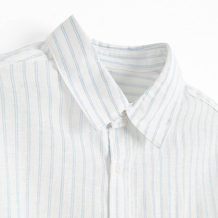 Cool Club, Komplet chłopięcy, Koszula z długim rękawem, z lnem, Szorty, mix