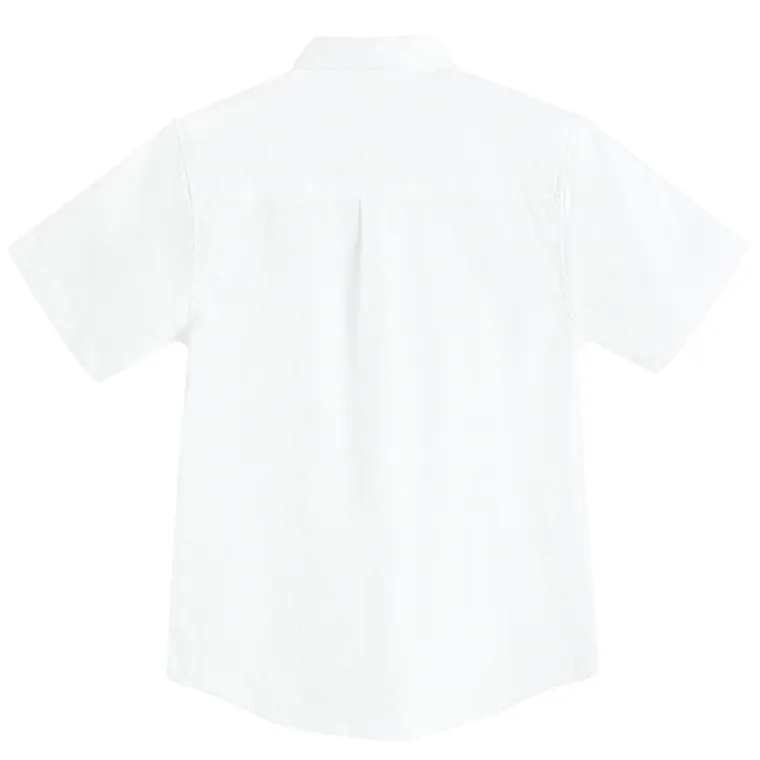 Cool Club, Komplet chłopięcy, Koszula z krótkim rękawem, Spodnie materiałowe, Szelki, mix