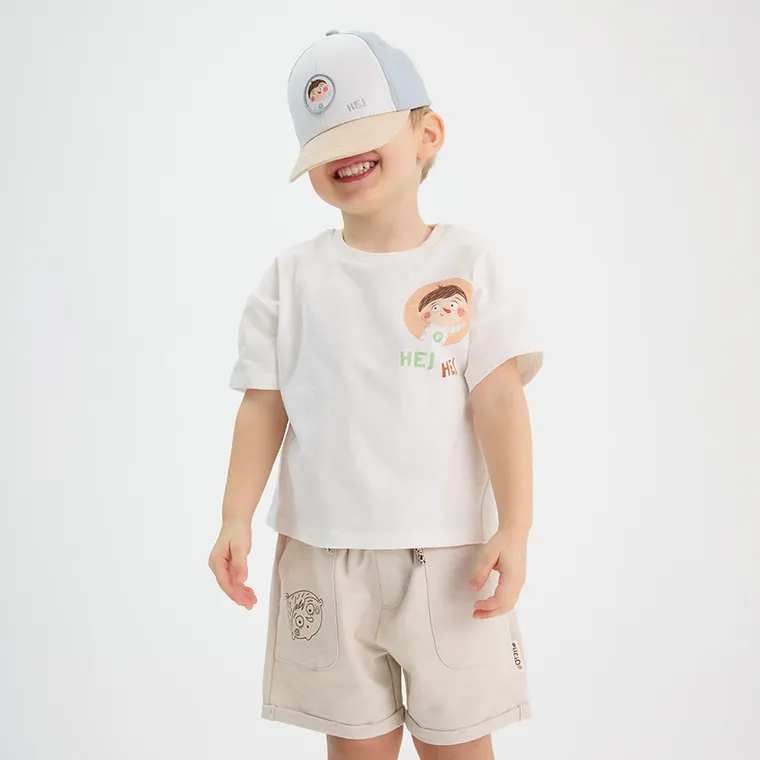 Cool Club, Komplet chłopięcy, T-shirt, Szorty, mix, Pucio