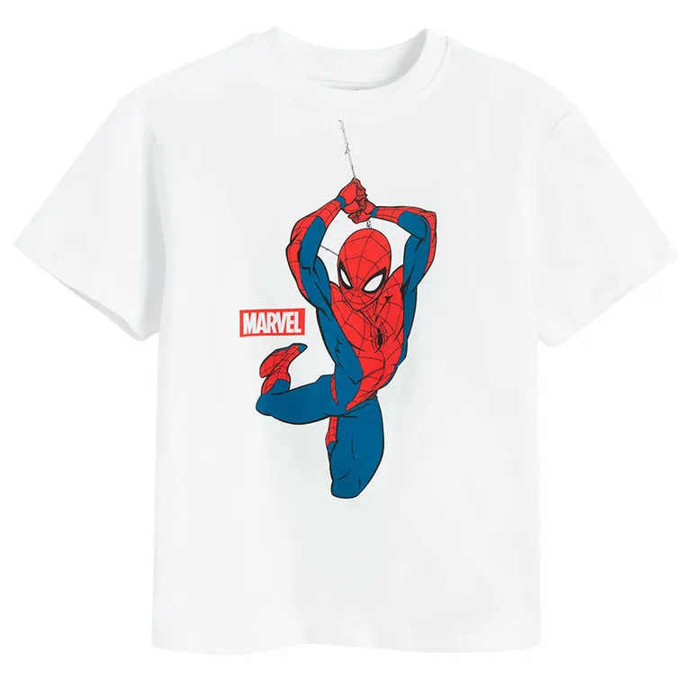 Cool Club, Komplet chłopięcy, T-shirt, Szorty, mix, Spider-Man