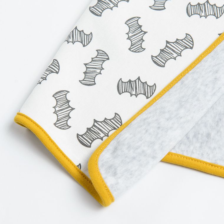 Cool Club, Komplet dziecięcy, Body z krótkim rękawem, Śpiochy, Półśpiochy, Czapka, Śliniak, Koc, mix, Batman