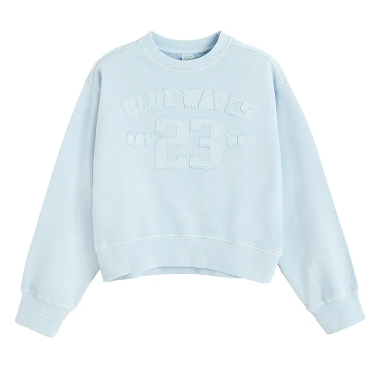 Cool Club, Komplet dziewczęcy, Bluza, Szorty, niebieski