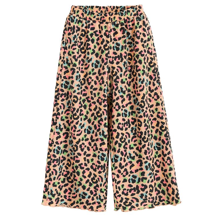 Cool Club, Komplet dziewczęcy, Bluzka bez rękawów, Spodnie materiałowe, wide, pomarańczowy