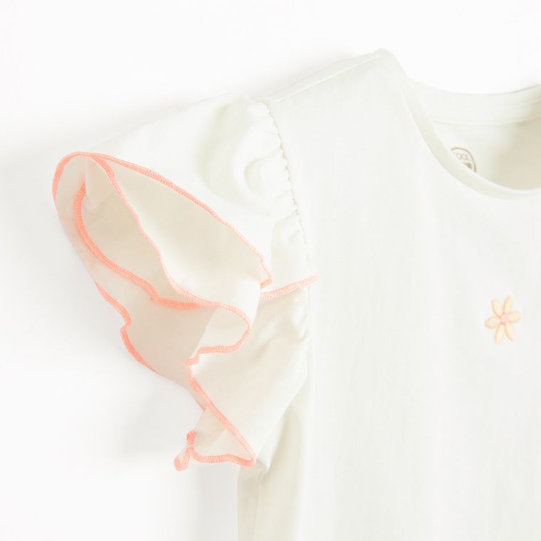 Cool Club, Komplet dziewczęcy, Bluzka z krótkim rękawem, Spodnie materiałowe, mix