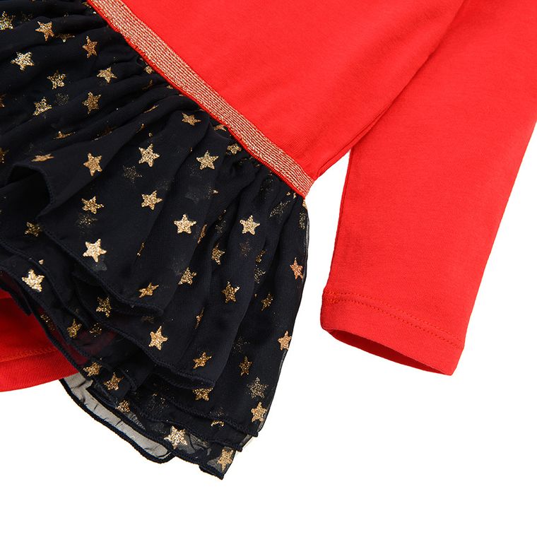 Cool Club, Komplet dziewczęcy, Body sukienka, Opaska, Wonder Woman