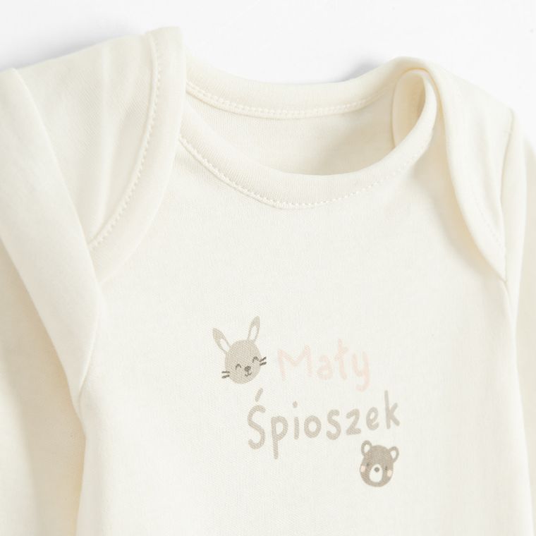 Cool Club, Komplet dziewczęcy, Body z długim rękawem, Bluza rozpinana, Półśpiochy, Pielucha muślinowa, mix