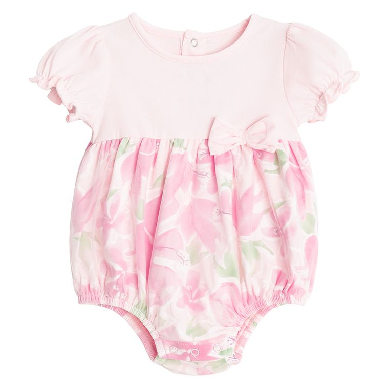 Cool Club, Komplet dziewczęcy, Body z krótkim rękawem, Opaska, różowy